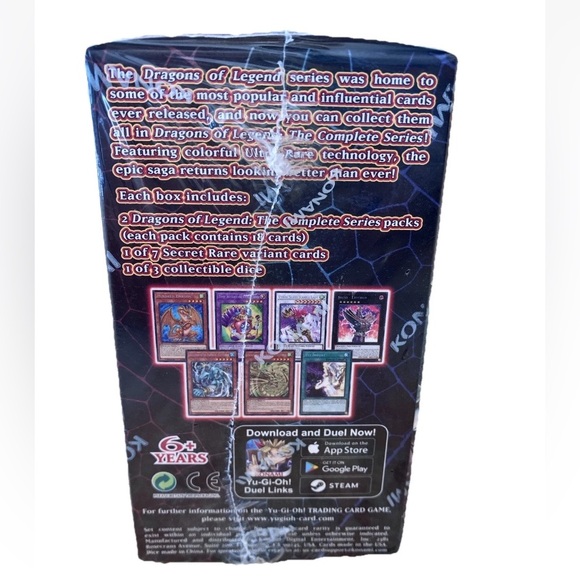 Yu-Gi-Oh Dragons of Legend The Complete Series 1st Edition Sealed Box NEW - Picture 2 of 5